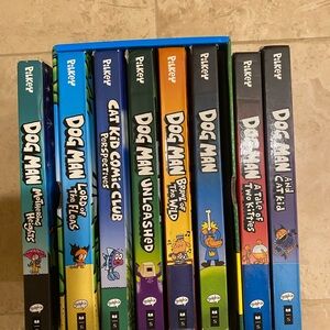 Dog Man and Cat Kid Book Set